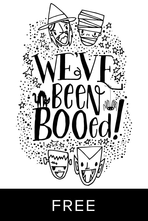 We've Been BOO-ed: Color-Me!