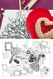 Draw Together Valentine's Day Set