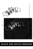 It's a Boy Banner