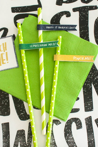 St. Patrick's Day Food Toppers and Flags