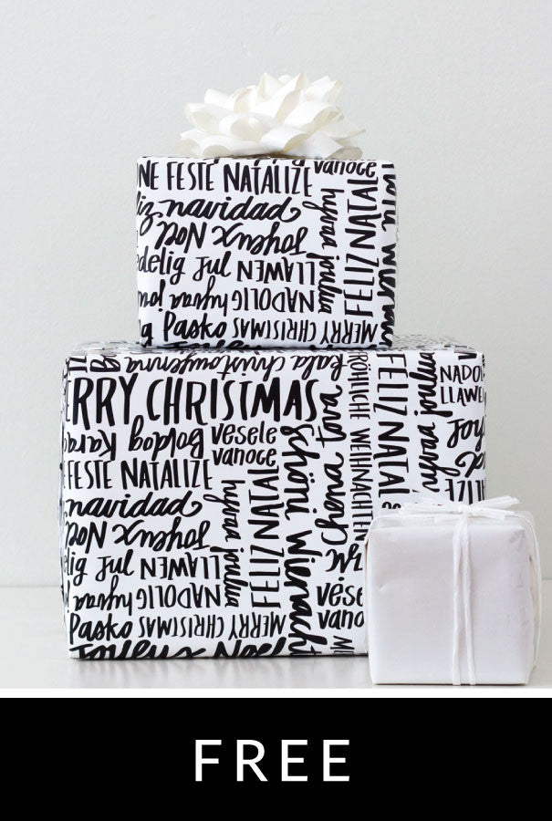 Merry Christmas Wrapping Paper