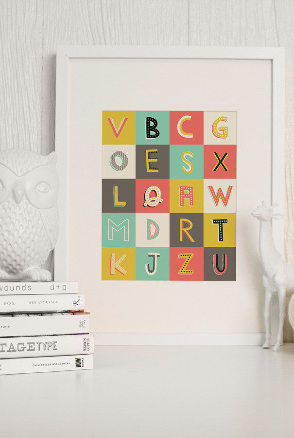 A to Z Poster Pack