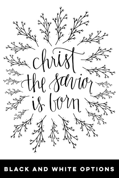 Christ the Savior is Born