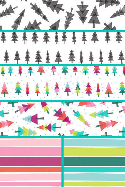 Colors of Christmas Wrapping Paper