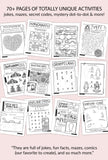 Legendary Monsters: Cryptids Coloring + Activity Book - WHOLESALE - 25 count