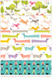 Dog Days Wrapping Paper