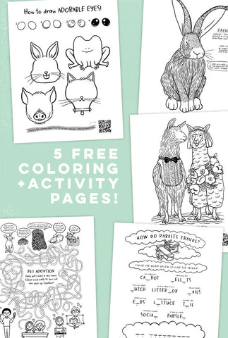 Easter Coloring + Activity Pages - AVAILABLE MARCH 26 - 30TH ONLY!