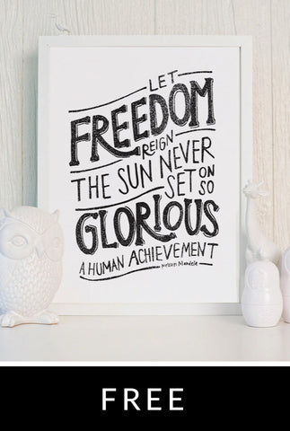 Freedom Printable
