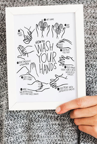 HOW TO: wash your hands