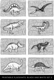 Fun Fact Placemats: Dinosaurs