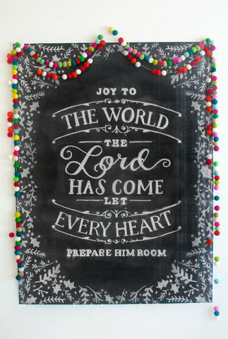 Joyful Carols Chalk Pack