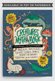 Creatures of Magic & Myth Coloring + Activity Book