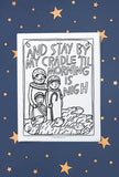 Manger Nativity Coloring Poster + Pages