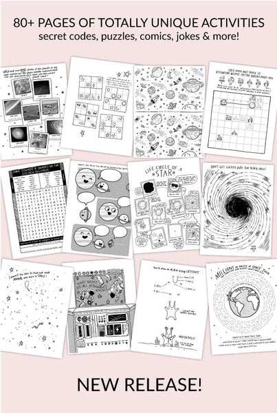 Space: Above & Beyond Coloring + Activity Book
