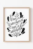Sophisticated-Spooky Halloween Chalk Set