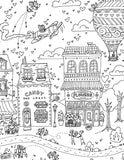 GIANT Valentine's Day Coloring Poster